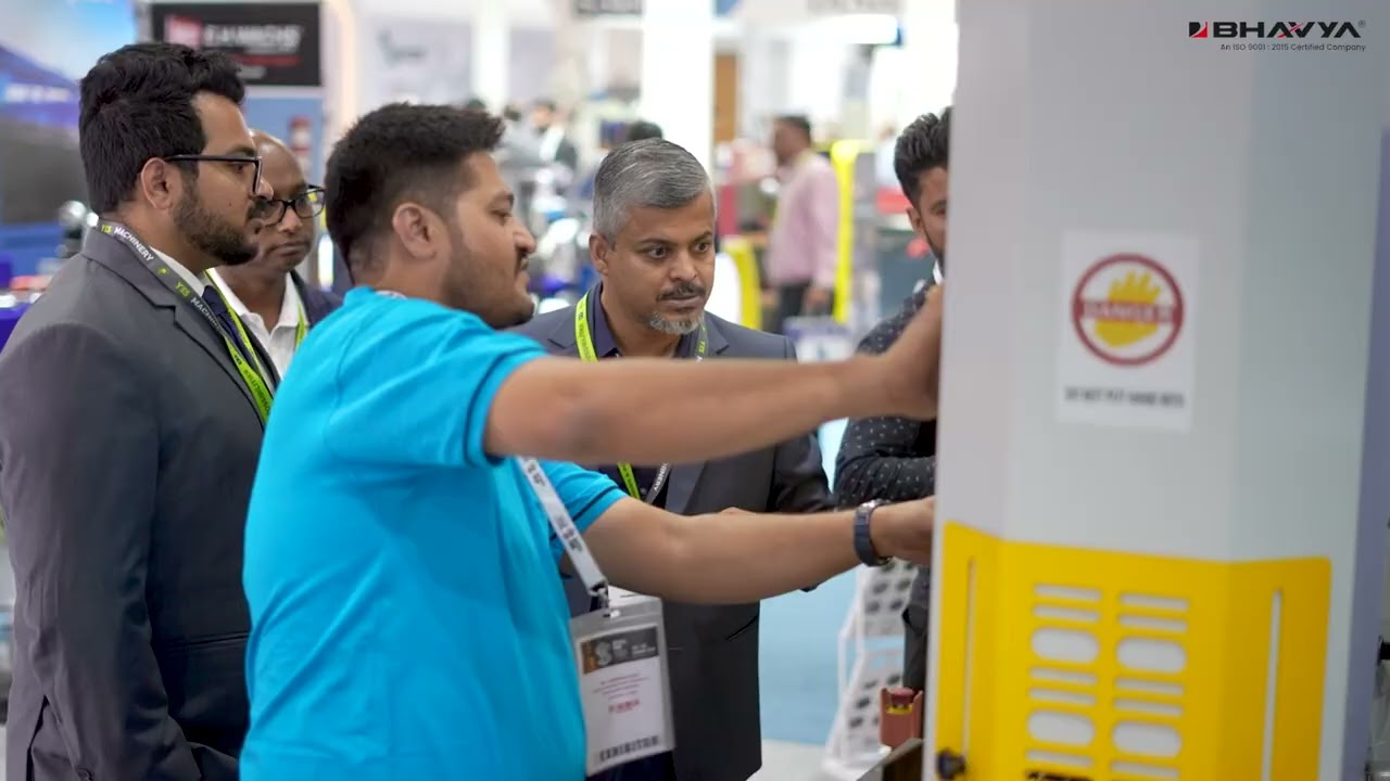 Bhavya Machine Tools at SteelFeb 2026 - Sharjah UAE
