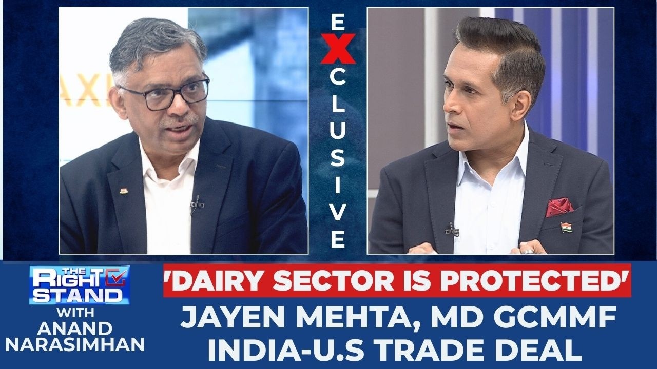 PM Won’t Hurt Farmers or Milk Producers: GCMMF MD Jayen Mehta On India US Trade Deal | News18