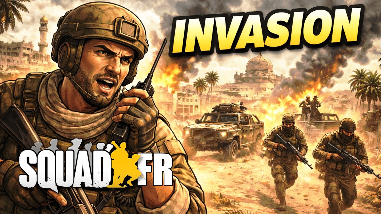 Squad FR [Squad Leader Gameplay] AL BASRAH INVASION  ! [4K]