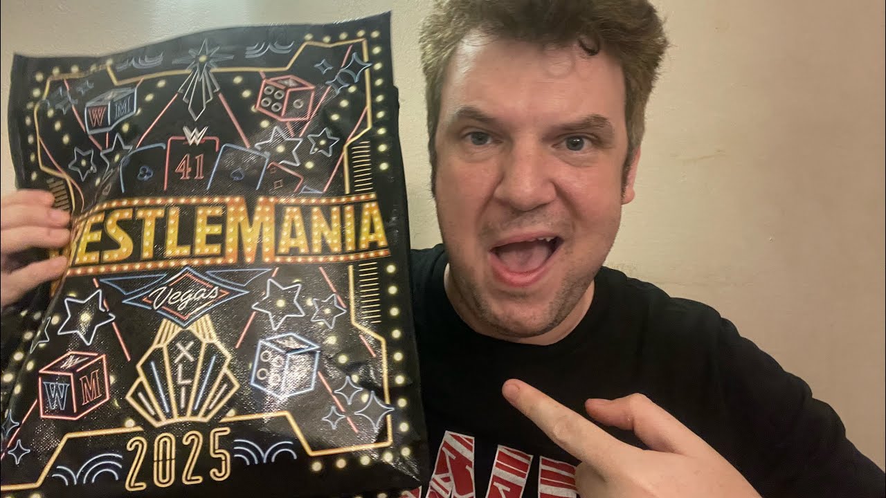 WWE Wrestlemania 41 Unboxing from the Wrestlemania Superstore