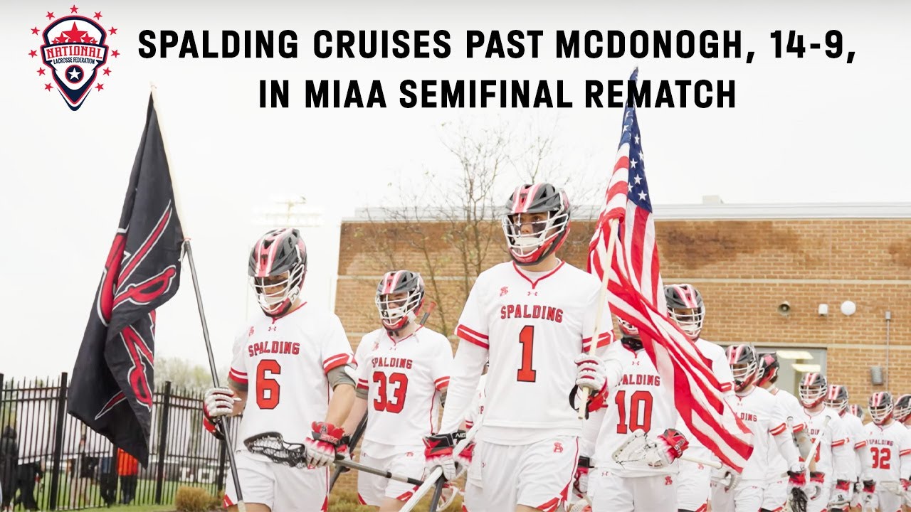 Archbishop Spalding ROLLS McDonogh for a Key MIAA Win