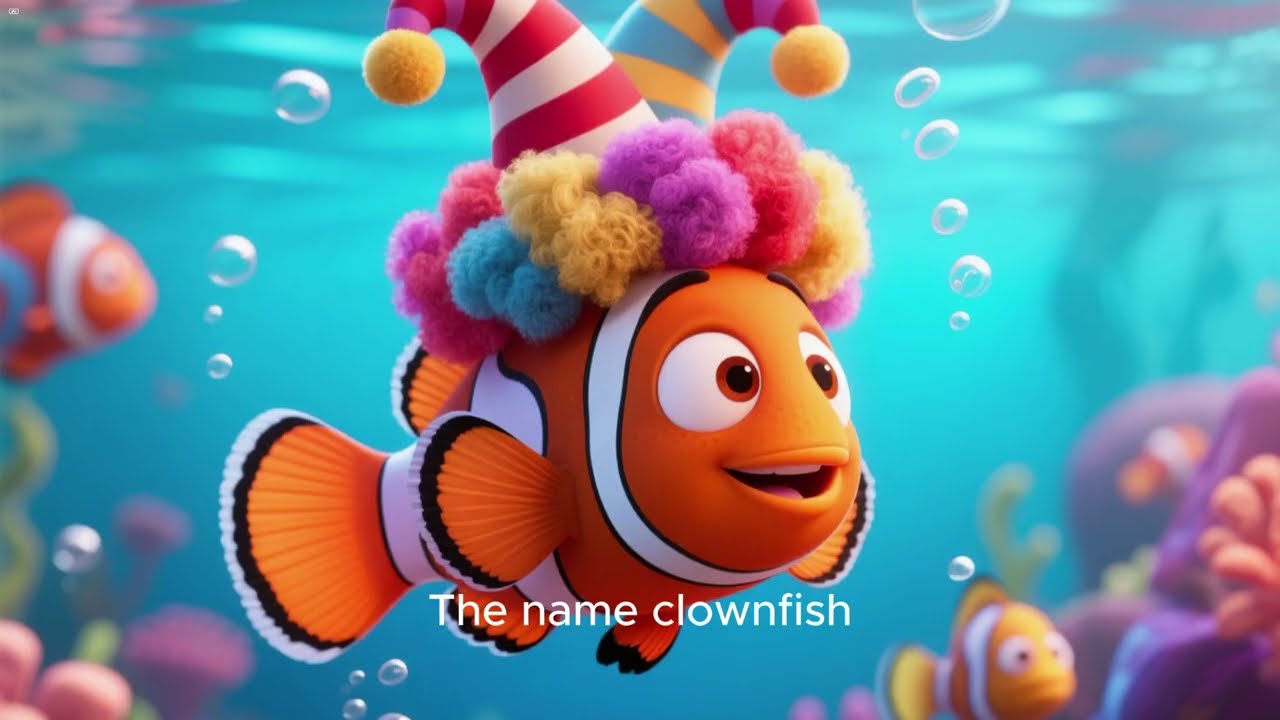 Clownfish Video For Kids
