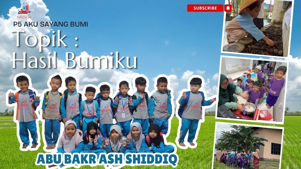 Keseruan P5 bersama kelas Abu Bakr Ash Shiddiq