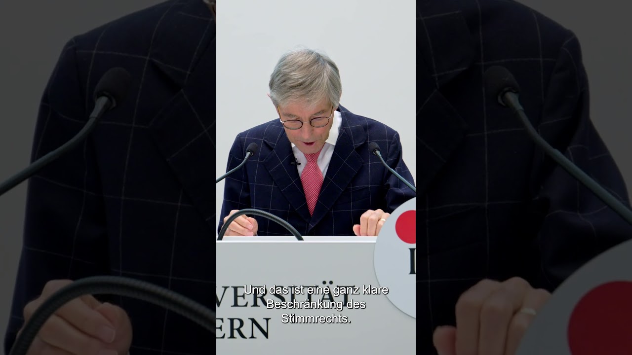 Prof. em. Dr. iur. Paul Richli: Das Stimmrecht wird durch das neue Abkommen Schweiz-EU beschr&auml;nkt.