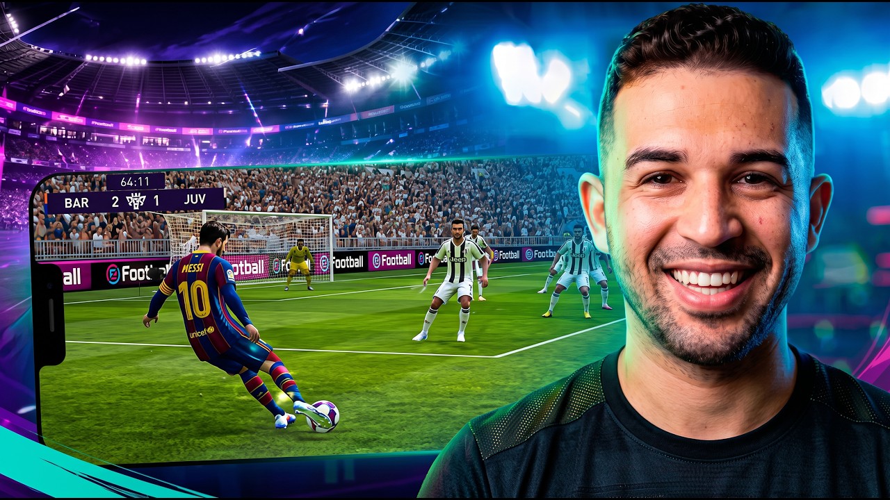 🚨 INACREDIT&Aacute;VEL! SAIU PES 2021 MOBILE OFFLINE, JOGUE AGORA!