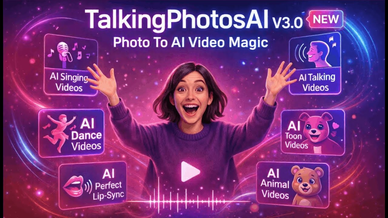 TalkingPhotosAI 3.0: New Update Demo (All-In-One Photo To Video AI)