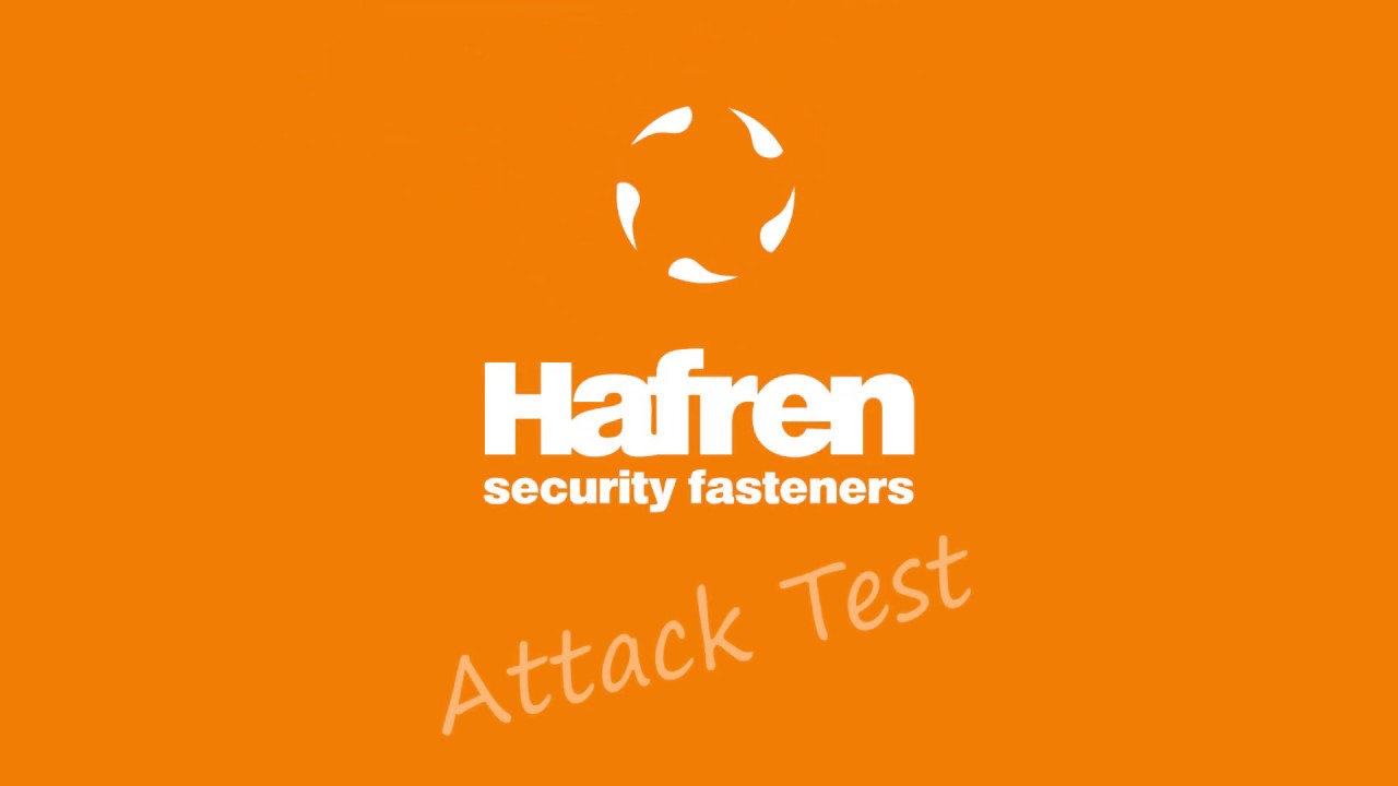 Nogo&trade; Attack Test Video - Hafren Security Fasteners