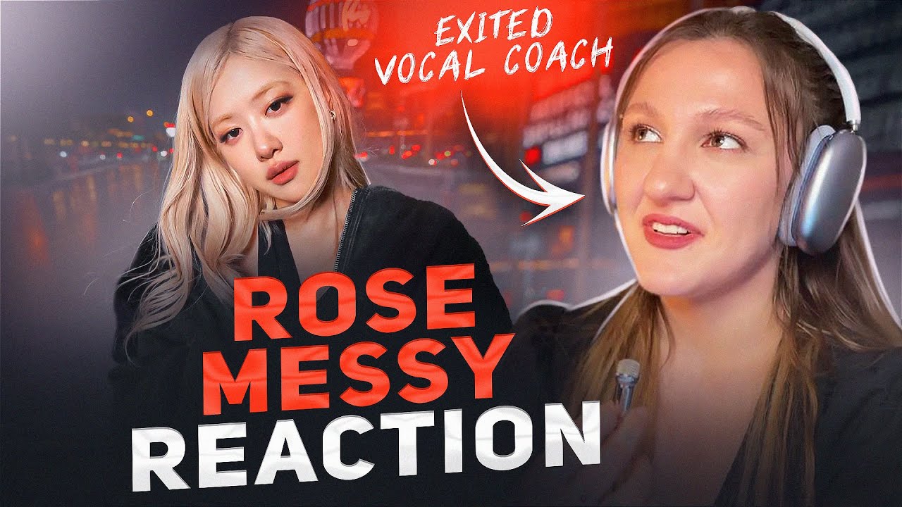 Vocal Coach REACTS to Rosé Messy F1 Movie Soundtrack!