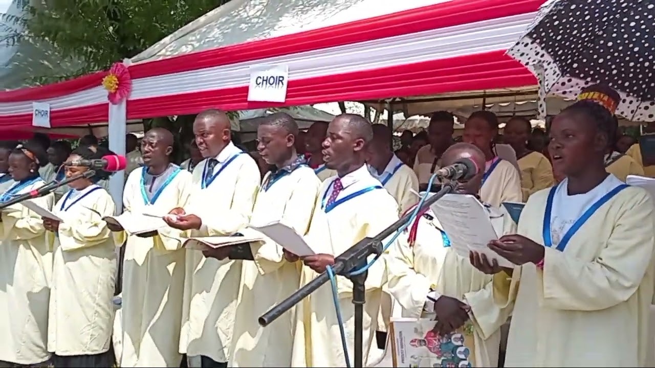 LITANY OF SAINTS SONG 🎵 ON ORDINATION 2025 KASESE DIOCESE
