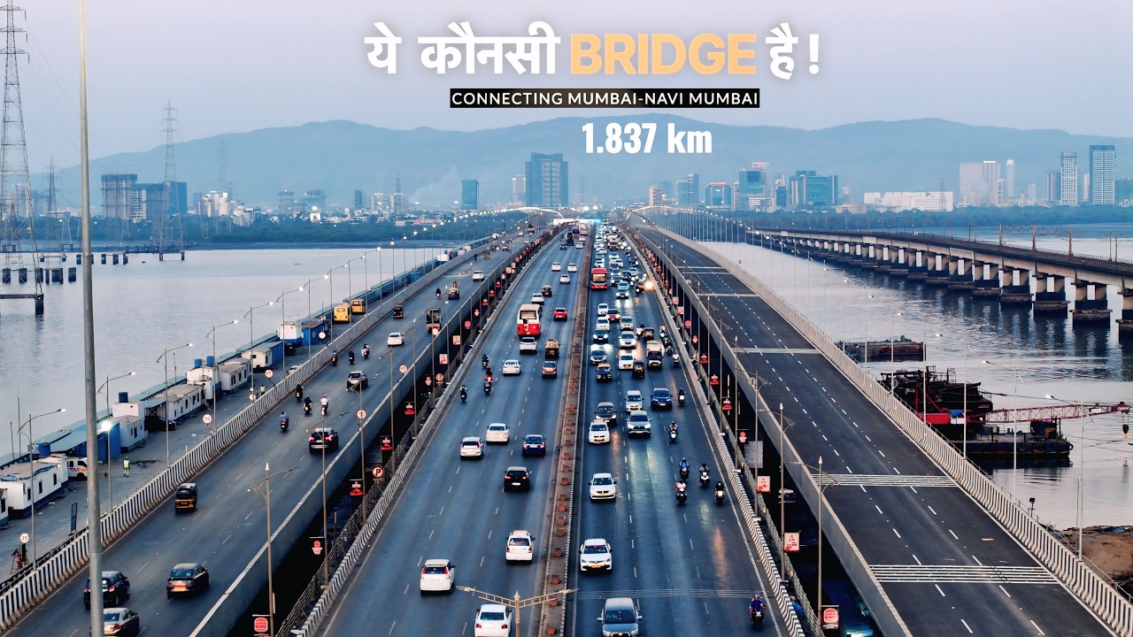 The BIGGEST Bridge of Navi Mumbai is Finally READY | Vashi-Mankhurd Creek Bridge 3