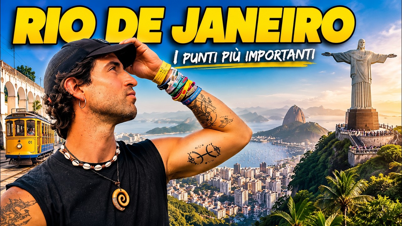 PRIMA VOLTA a RIO DE JANEIRO 🇧🇷 Non mi aspettavo fosse così! 😍 Cristo e Pan di Zucchero