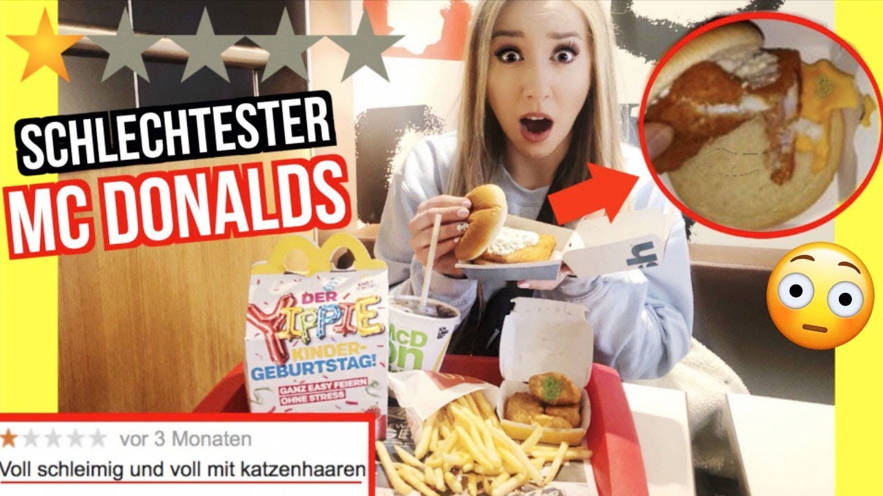 SCHLIMMSTER MCDONALDS bei dem ich ESSEN GEHE - SCHLECHTESTER MEINER STADT