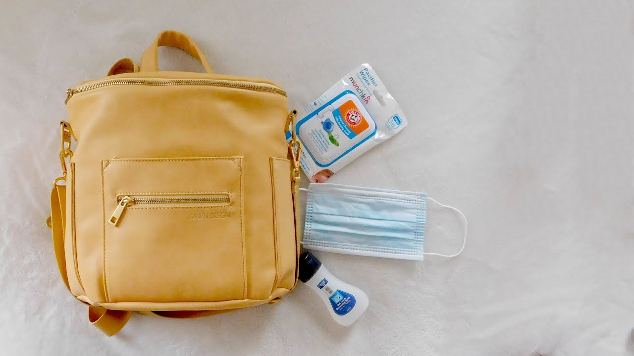 WHAT'S IN MY DIAPER BAG l MINIMAL l 3 MONTH OLD l FAWN DESIGN BAG