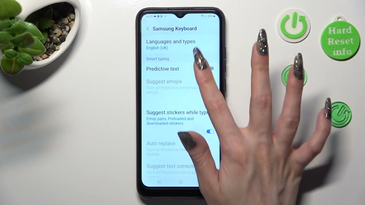 How to Find Predictive Text Option in Samsung Galaxy A03 - Turn On/Off Predictive Text