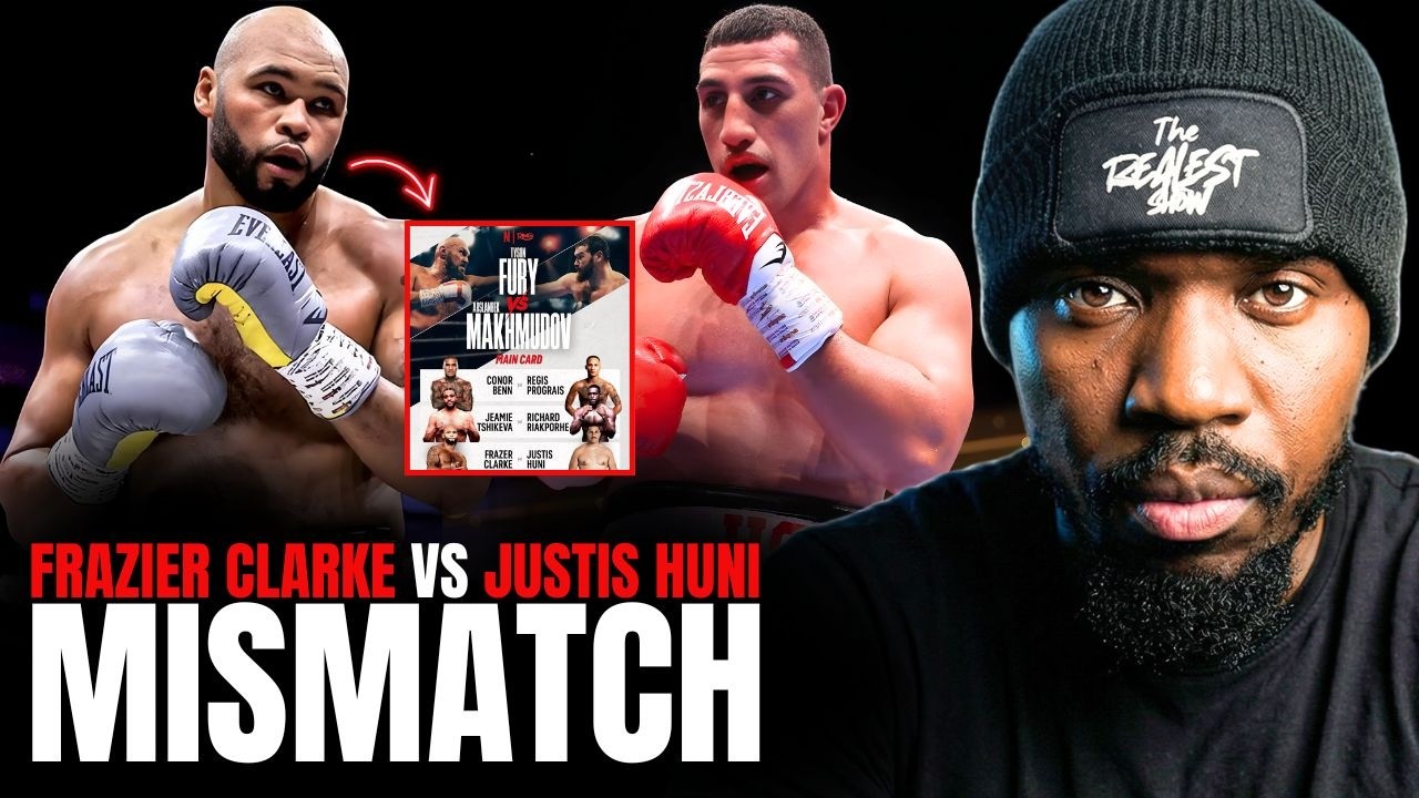 FRAZIER CLARKE vs JUSTIS HUNI WON'T BE CLOSE | FURY'S APRIL UNDERCARD IS STACKED!!