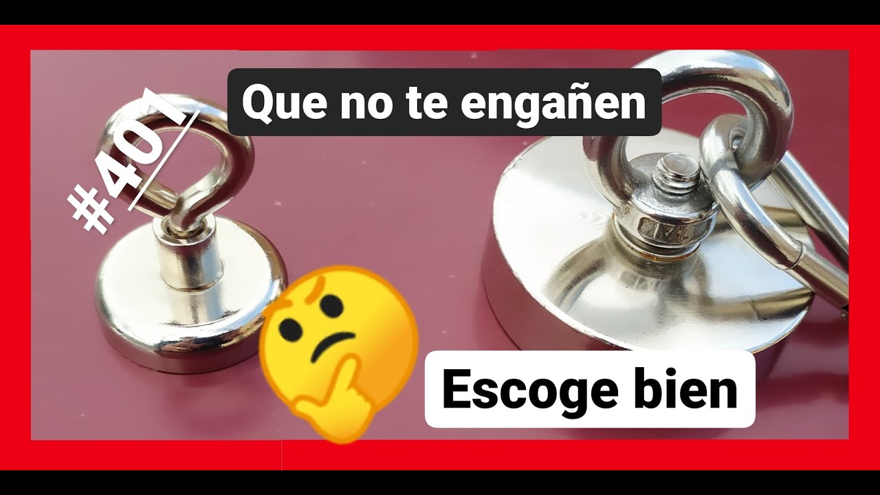 🔴 PESCA DE RIO CON IMAN de NEODIMIO TEST. ESCOGE BIEN que no te engañen ESPAÑOL.