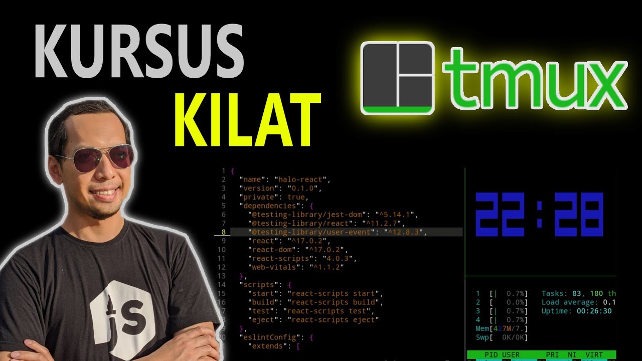 Kursus Kilat tmux