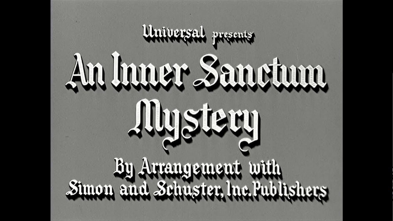 Inner Sanctum | Mark My Grave | Old Time Radio | January 17, 1949