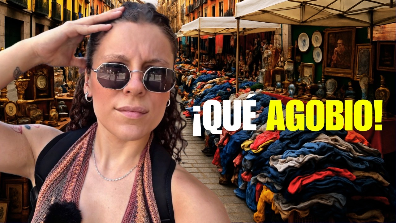Así es el mercadillo más famoso de España | Caos, regateo y GANGAS