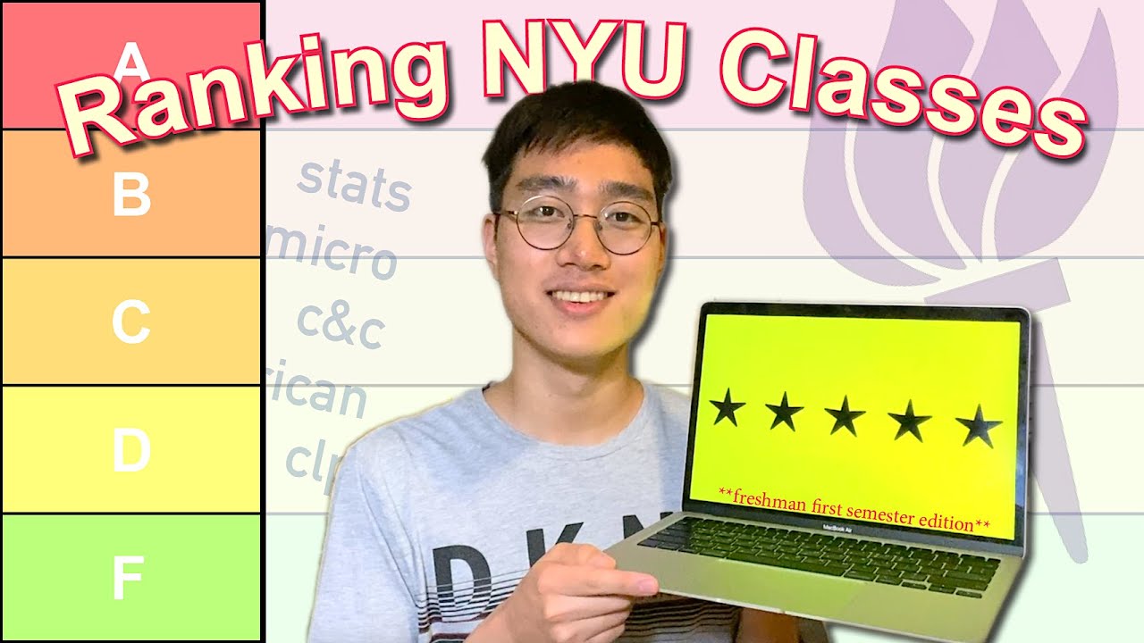 Ranking My College Courses | NYU Freshman First Semester