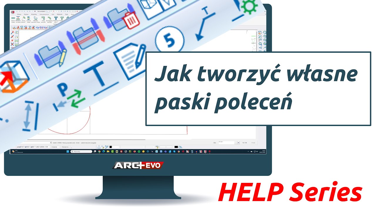 Jak stworzyć własny pasek narzędzi w ARC+EVO ( arcplusevo )