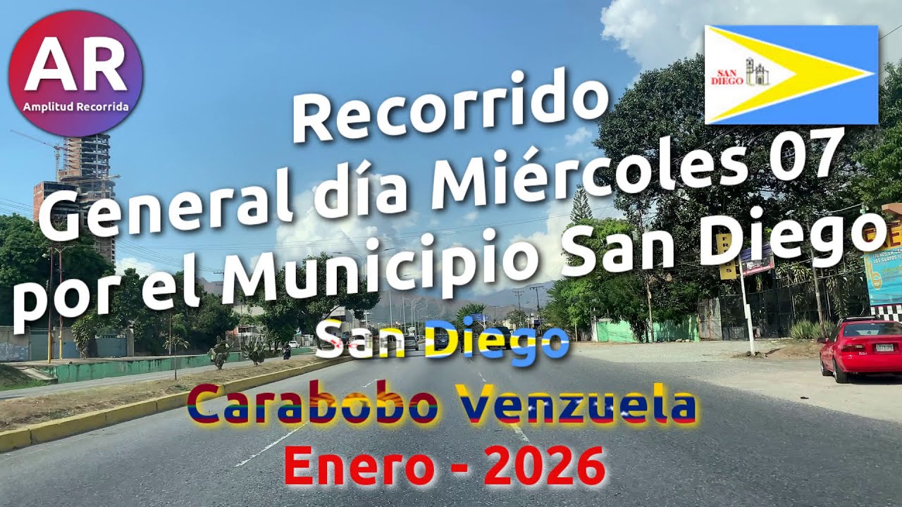 🇻🇪 Общая экскурсия по муниципалитету Сан-Диего в среду, 7 января - январь 2026 года | #Венесуэла ...