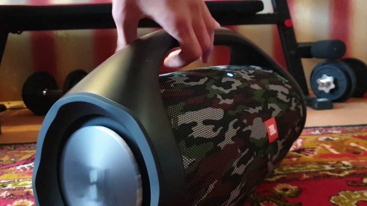 JBL BOOMBOX обзор BASS TEST Камуфляж