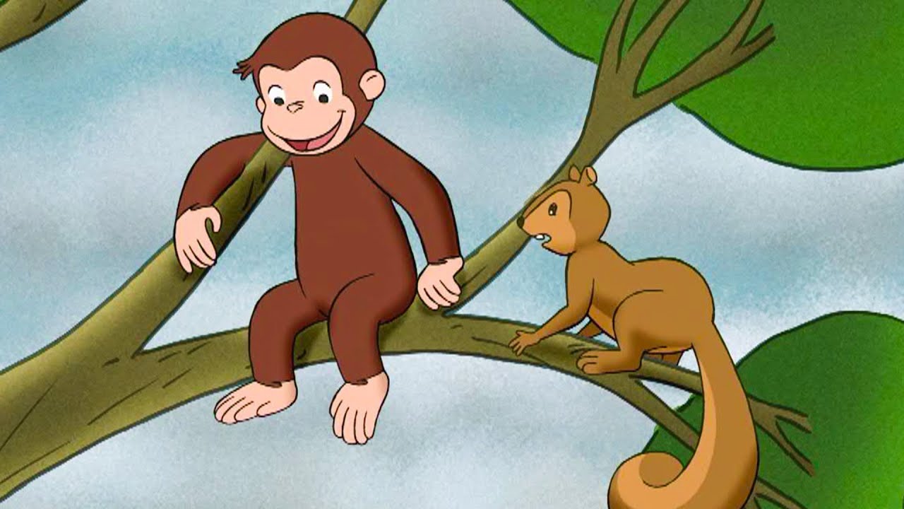Monkey's Climbing Trees! 🐵 Curious George | Animal Friends