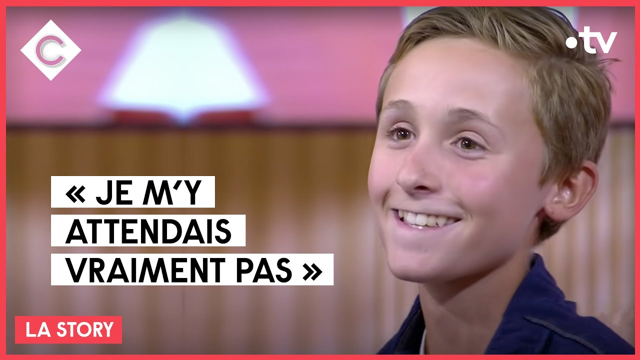 Louan, 13 ans, fan de flashes info - C à Vous - 31/08/2021