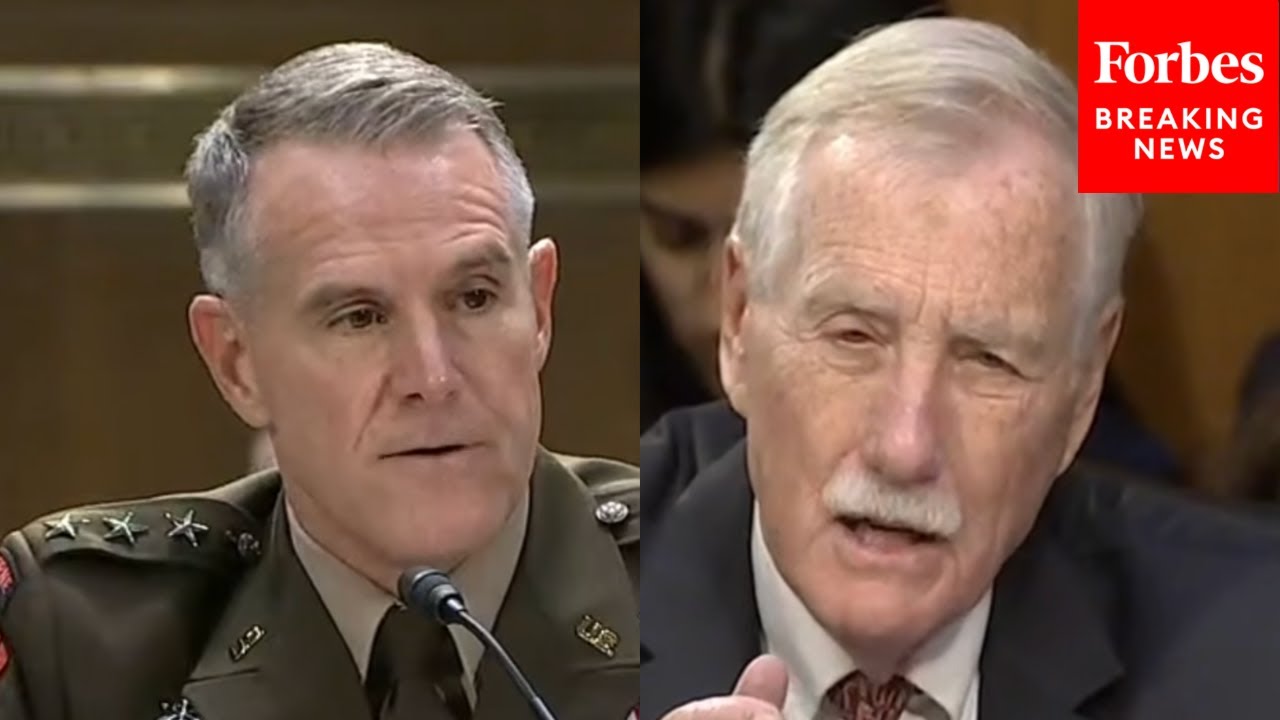 Angus King Asks NSA Director Nominee About Importance Of Maintaining Five Eyes Intelligence Sharing