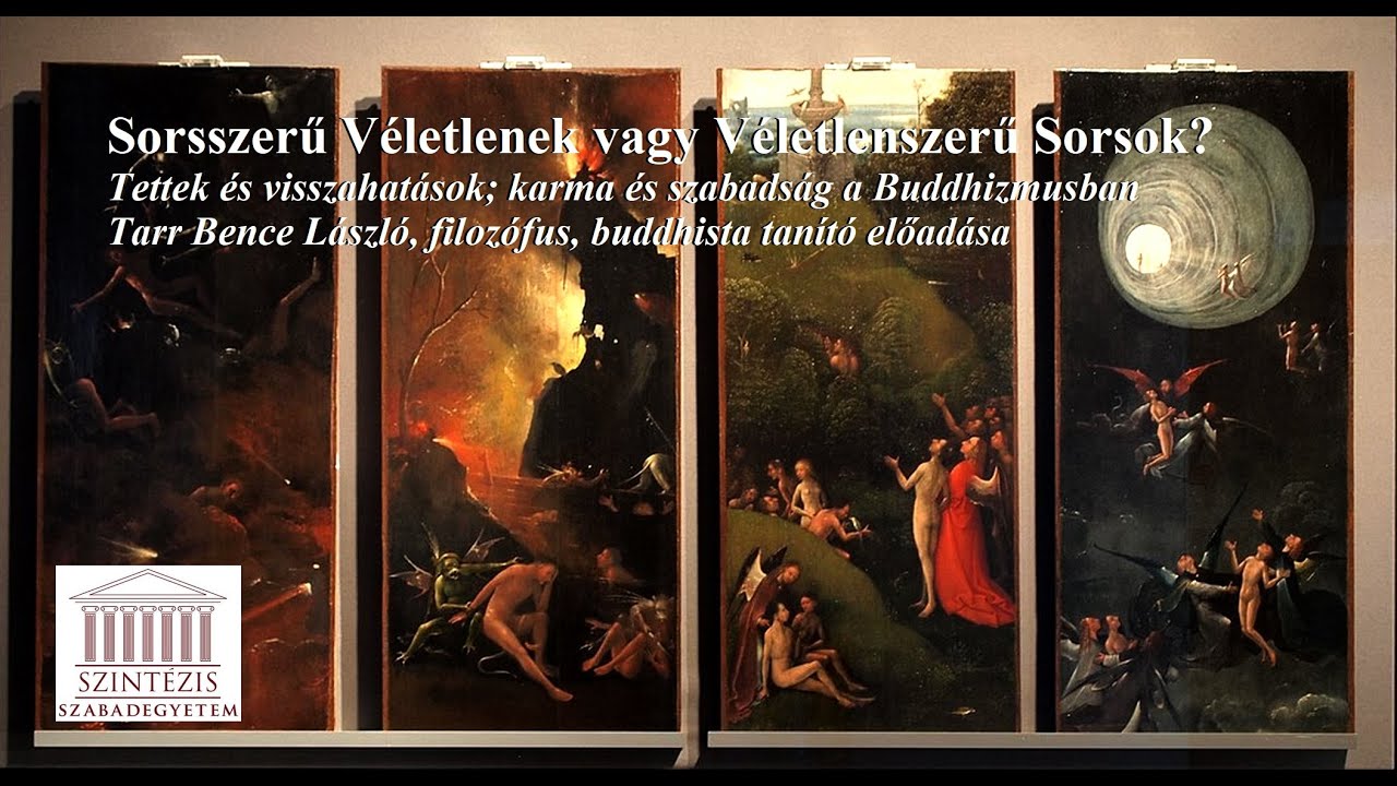 SORSSZERŰ VÉLETLENEK VAGY VÉLETLENSZERŰ SORSOK? - Tarr Bence László, filozófus előadása