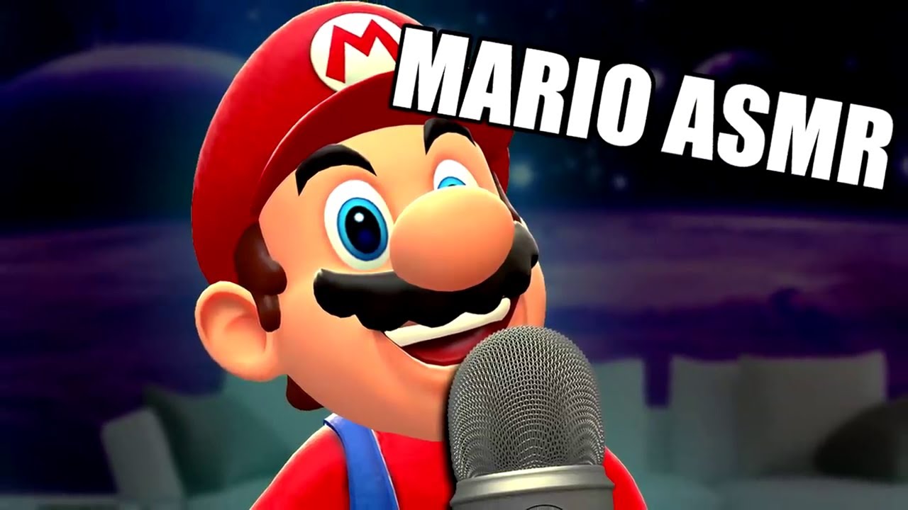 Mario does the ASMR CHALLENGE! (1 Hour Edition)
