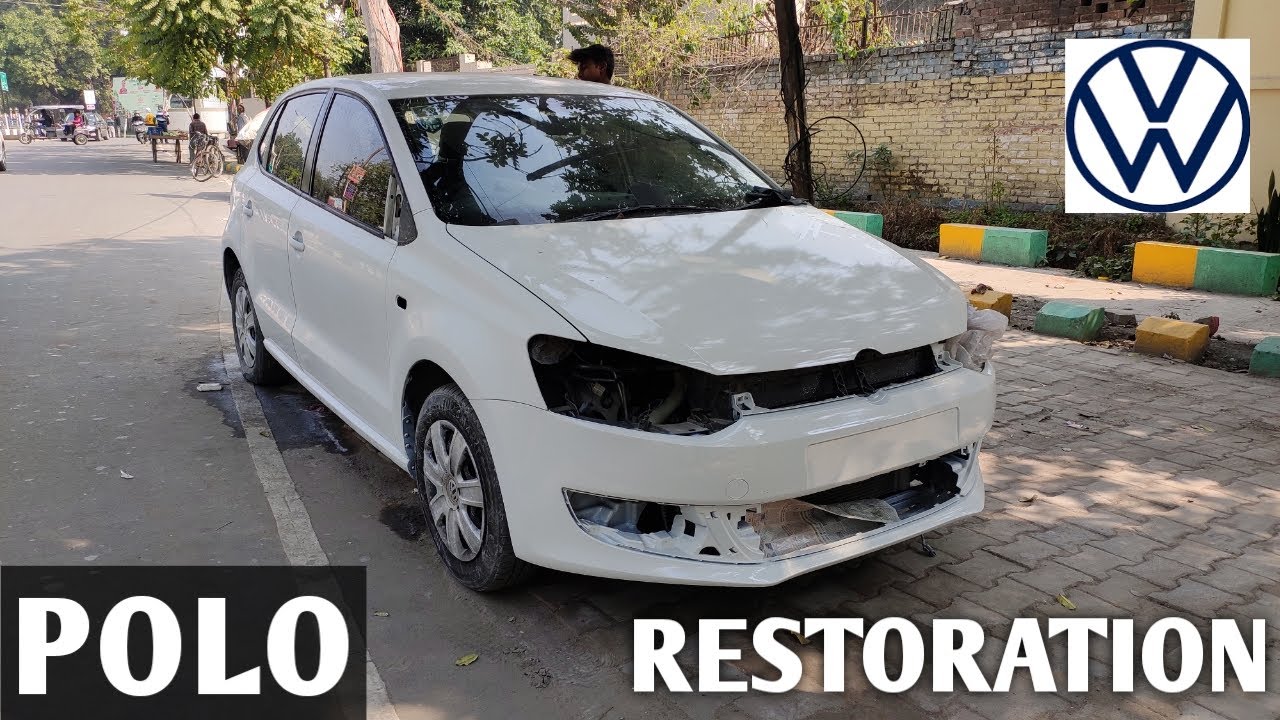 Volkswagen Polo Restoration work | Most Satisfying paint Job | hindi | Lucknow