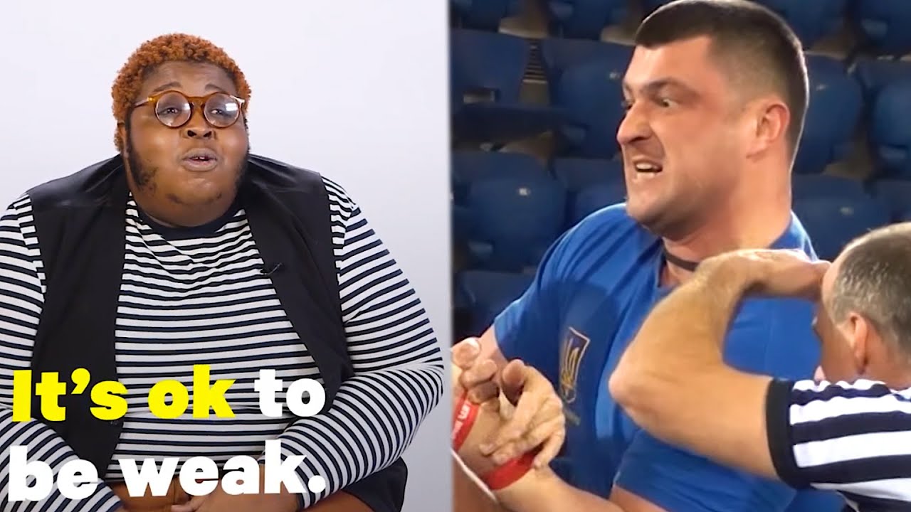 REJECT WEAKNESS, EMBRACE ARMWRESTLING.