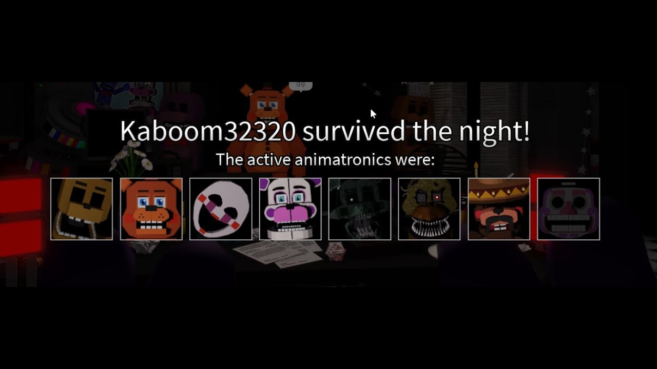Fnaf Roblox Ultimate Random Night: Toy Freddy Gets Ragebaited at the End