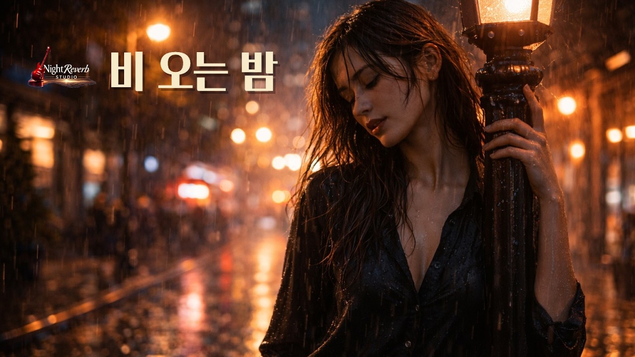 비 오는 밤 | Emotional Rock Ballad | Night Reverb