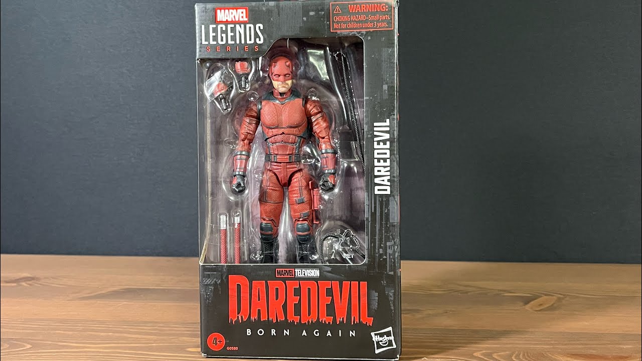 REVIEWING MARVEL LEGENDS DAREDEVIL FROM DAREDEVIL BORN AGAIN!