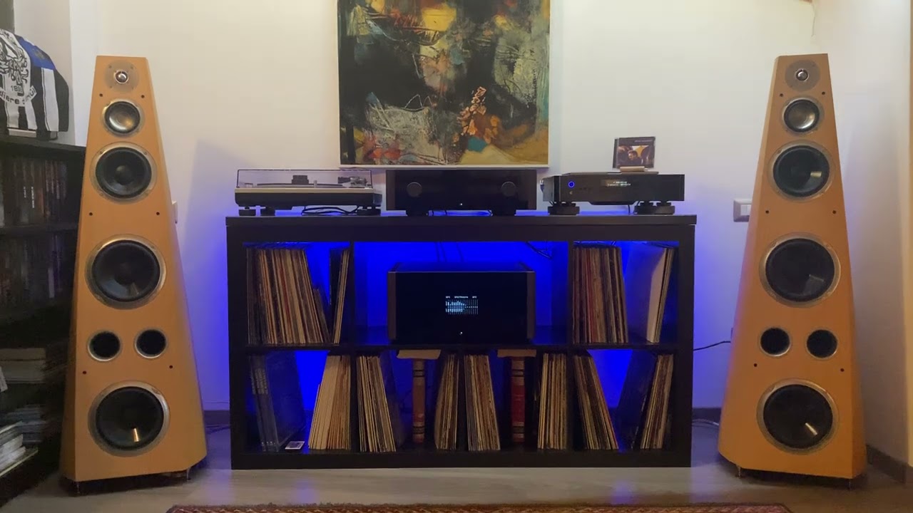 ROTEL MICHI S5 + MICHI P5 & JBL Ti10K RCD 1572 MKII (Play Brian Bromberg, Goodbye)