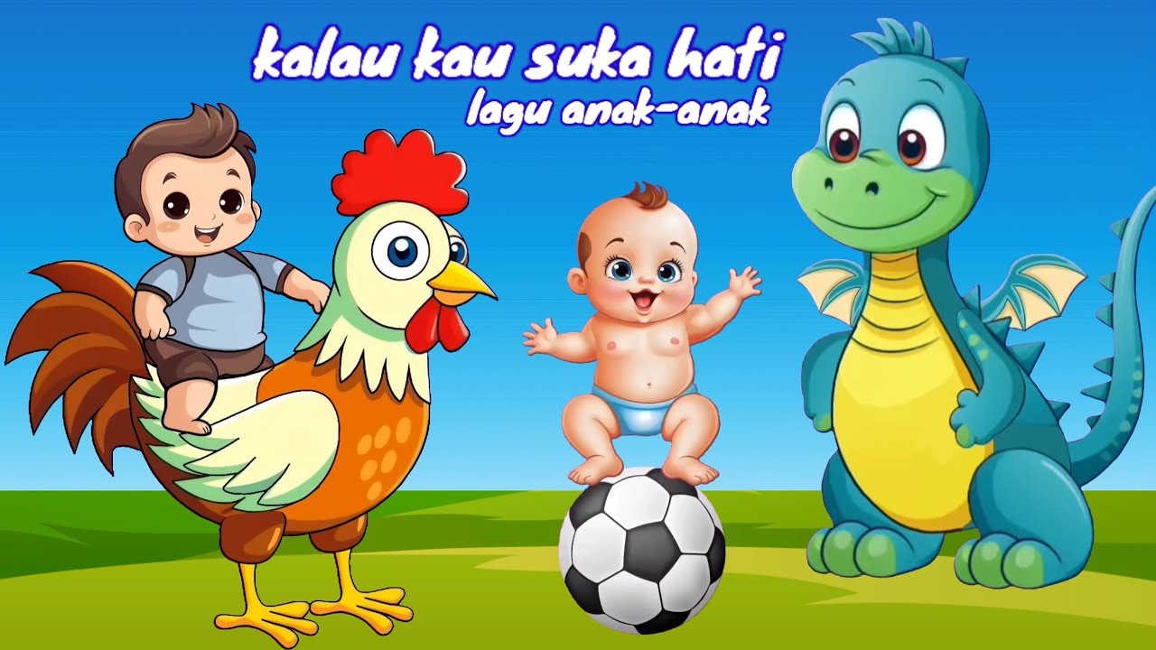 lagu anak Indonesia populer | kalau kau suka hati | ekshalova