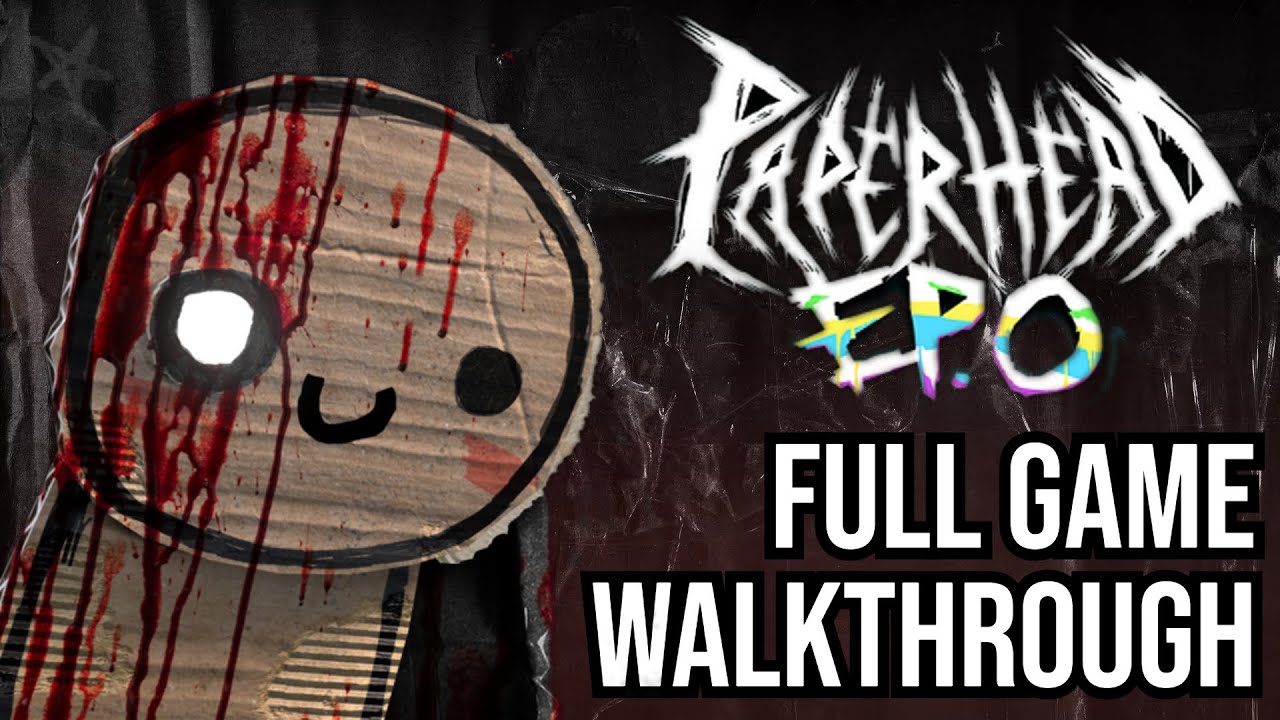 PAPERHEAD EP.0 Full Game Walkthrough No Commentary Guide [PC, 1080p]