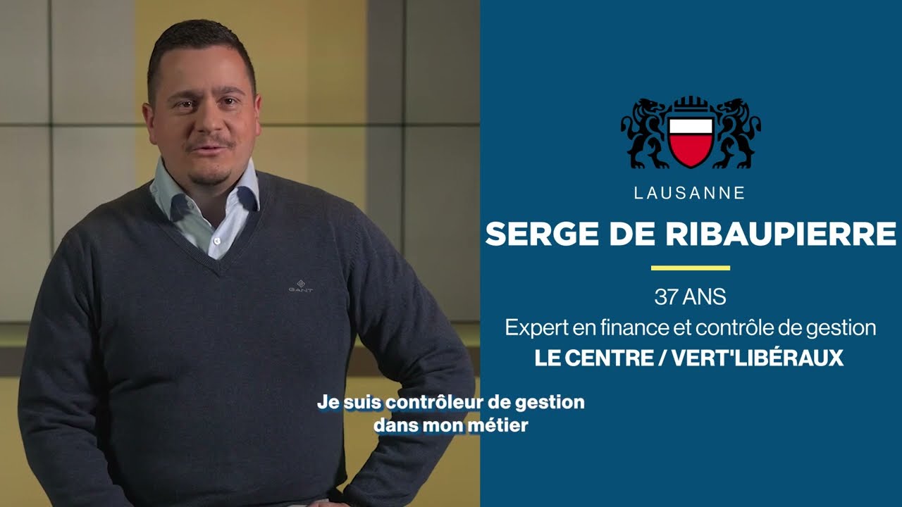 Serge de Ribaupierre - Verts Libéraux – Le Centre - Élections communales 2026