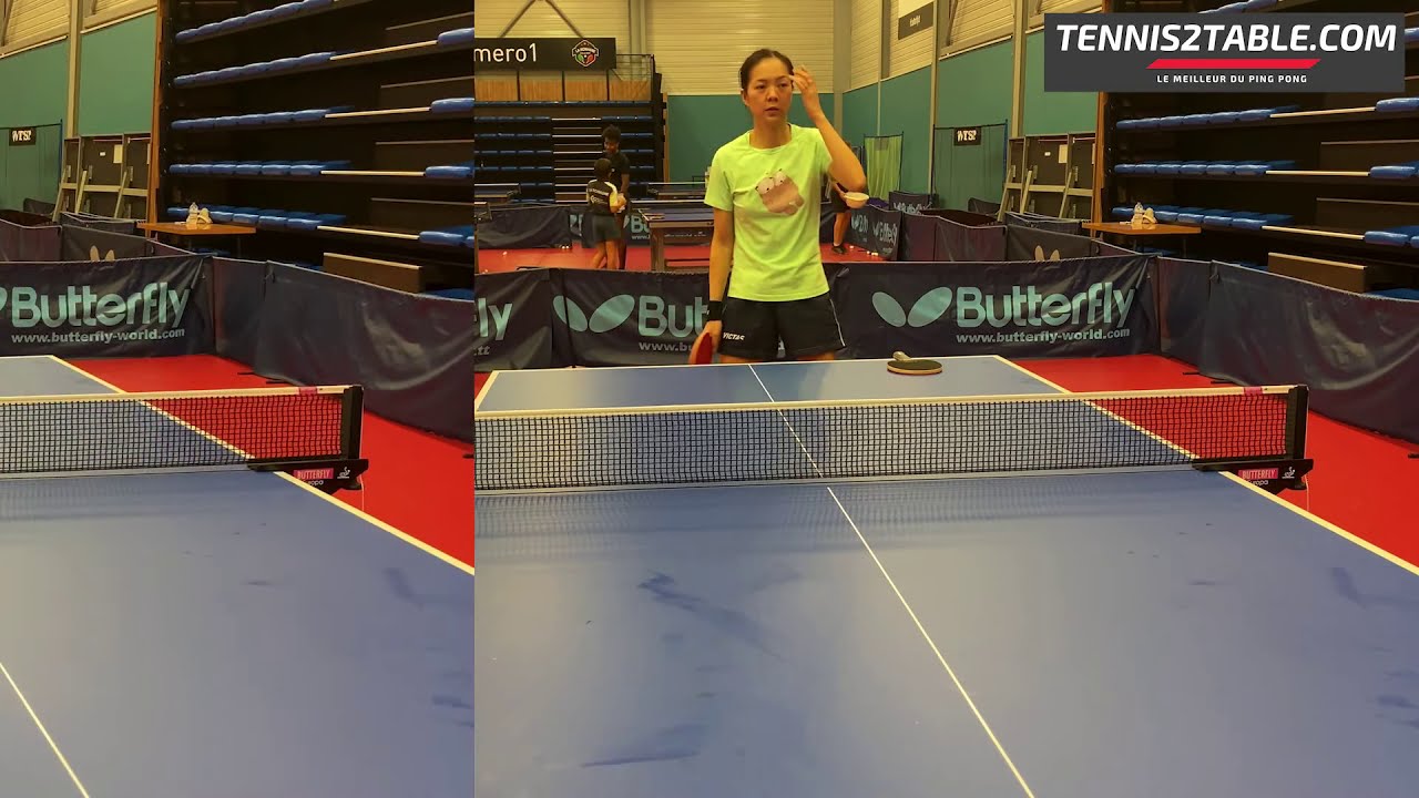 Jianan Yuan, numéro 1 Française, teste le soft de Decathlon - Test TTRB 900 Pongori
