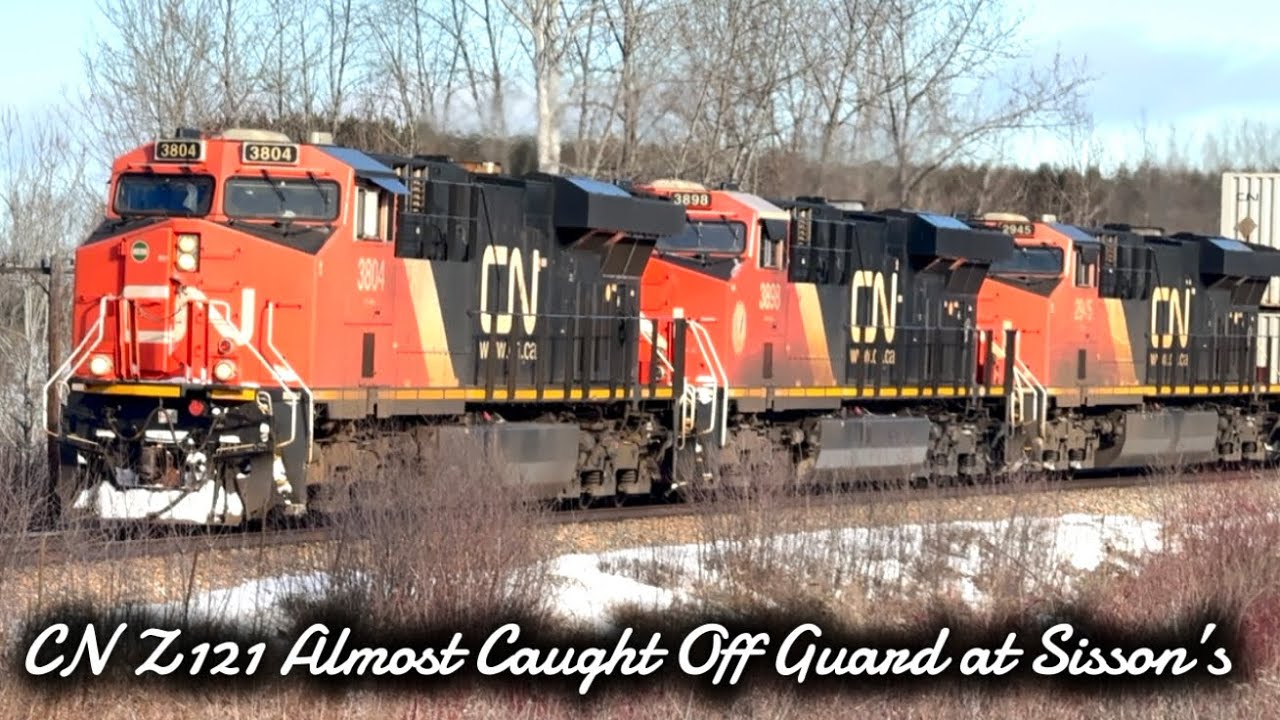 CN Z121, Almost Caught Off Guard at Sisson’s 