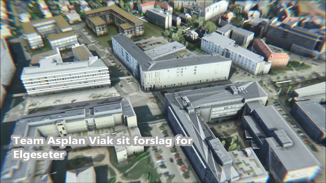 Asplan Viak sitt forslag til byutvikling i Trondheim mot 2050