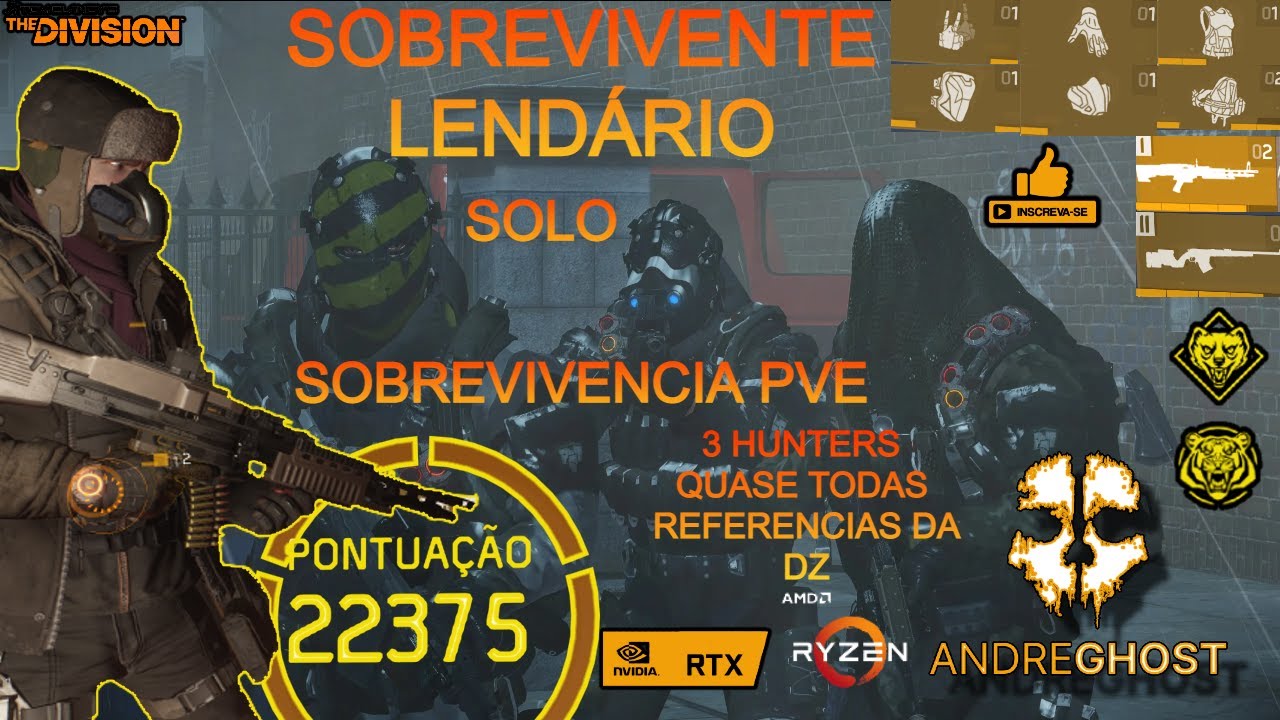 THE DIVISION modo SOBREVIVENCIA solo PVE em 2023