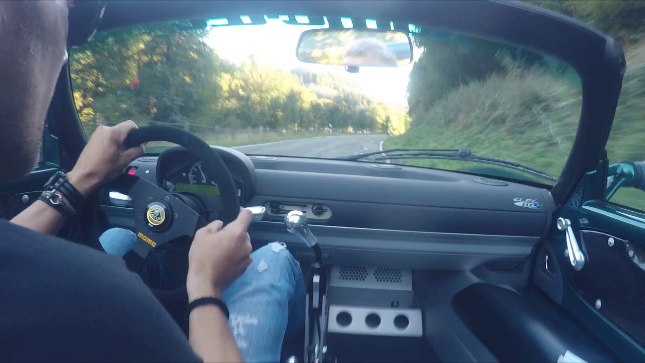 Komo-tec Lotus Elise S1 K20 Sadev on B-Roads