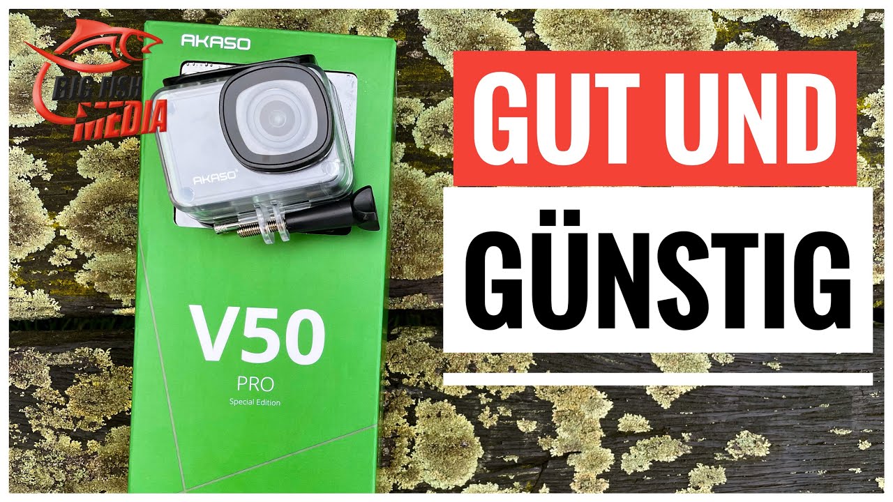 Unboxing & Gewinnen: Gut und G&uuml;nstig - Aktioncam AKASO V50 PRO SE
