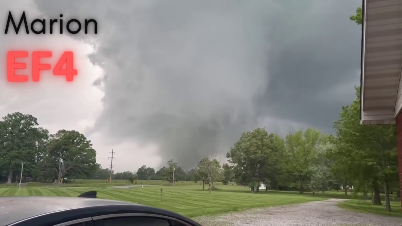 EF4 Tornado Near Marion, Illinois - May 16th, 2025