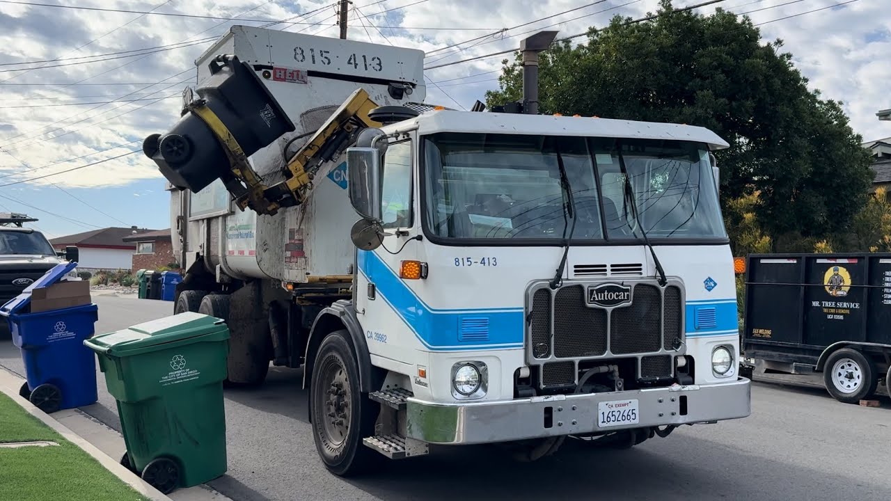 Garbage day in university city (land of the evr toters)