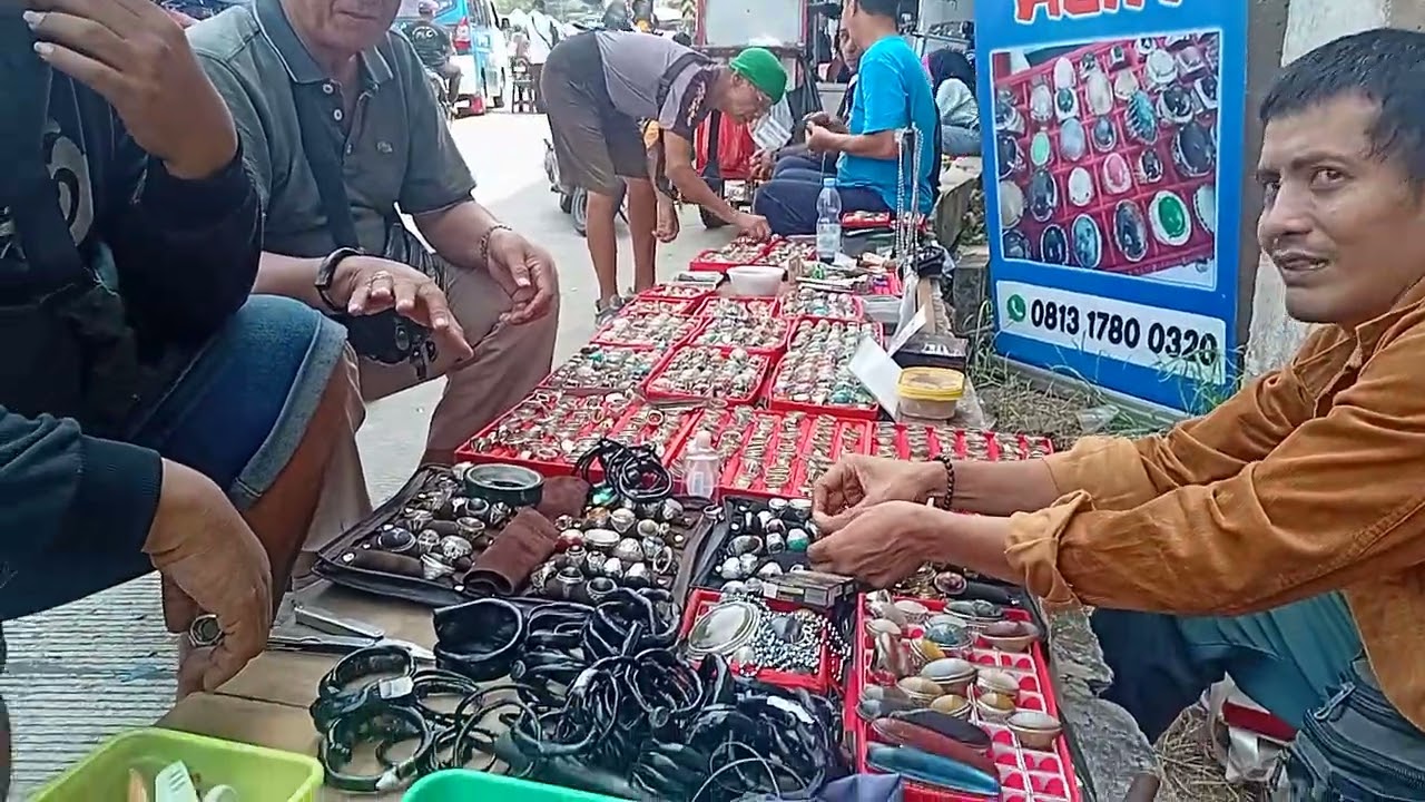 Batu Akik Dan Gelang Bahar Murah Andara Minggu Pagi #baharandara #batuakik